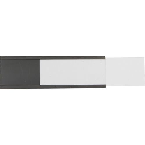 Držák etiket na regály, magnetický, 25 x 80 mm