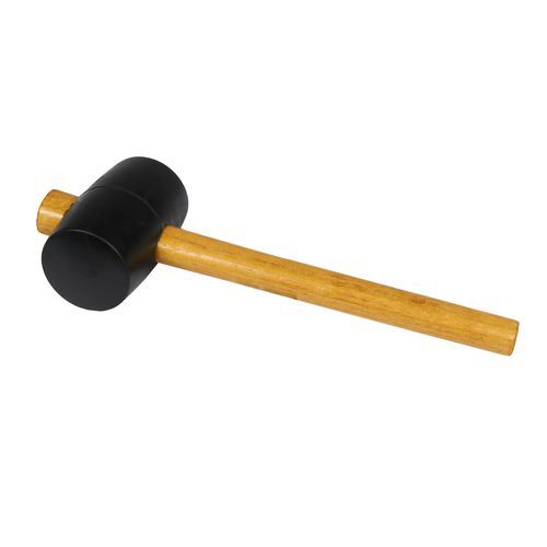 Gumová palice s dřevěnou rukojetí, průměr 65 mm