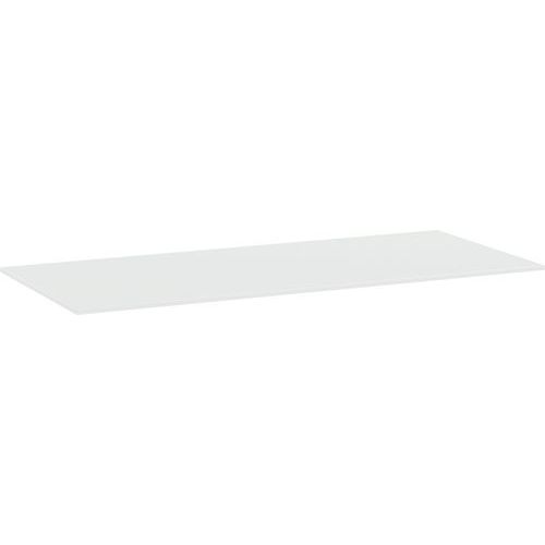 Univerzální deska ke kancelářským stolům, 200 x 80 x 2,5 cm, ABS 2 mm, světle šedá