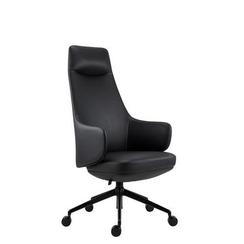 Křeslo GLORIA HIGH BLACK