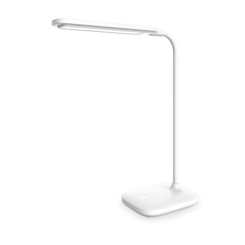 LED stolní lampa Platinet 5W, nabíjecí, bílá