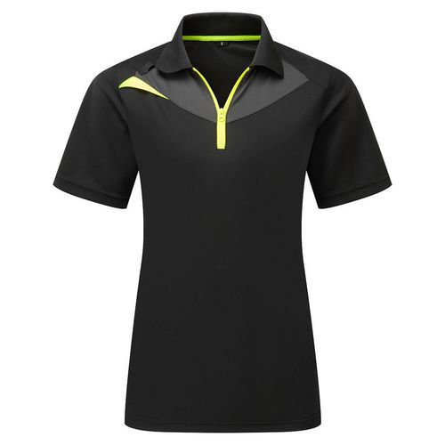 DX4 dámská polokošile s krátkým rukávem, černá, vel.M