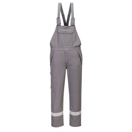 FR kalhoty s laclem odolné proti chemikáliím, šedá, vel.XXXL FR kalhoty s laclem odolné proti chemikáliím, šedá, vel.XXXL