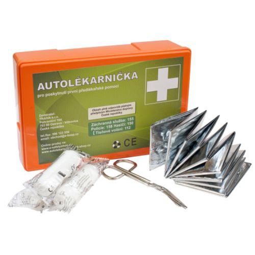 Autolékárnička v plastovém obalu