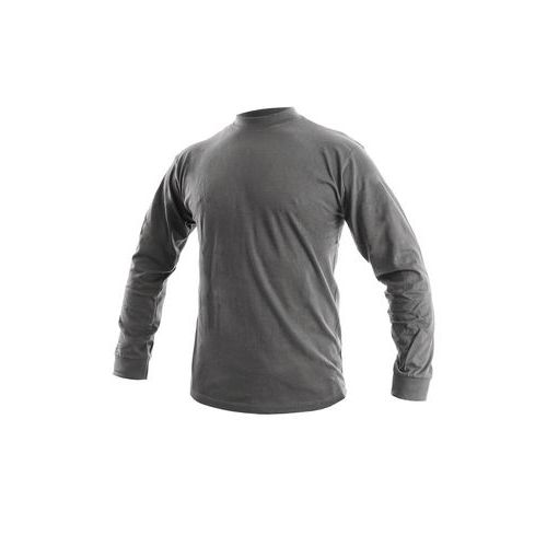 Pánské tričko s dlouhým rukávem CXS, tmavě šedé, vel. XL