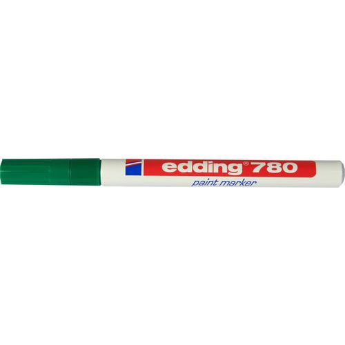 Průmyslový lakový popisovač Edding 780, balení 10 ks, zelený