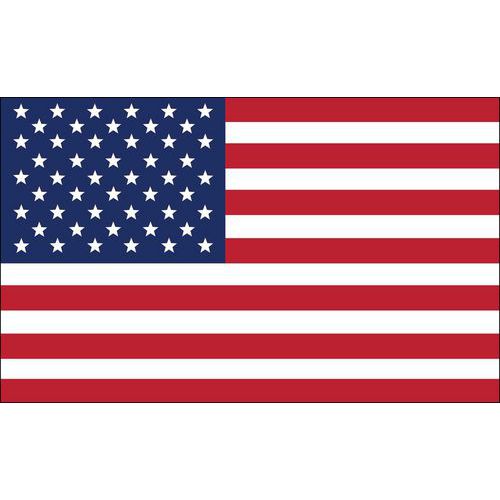 Malá státní vlajka, s očkem pro zavěšení, 16 x 11 cm, USA