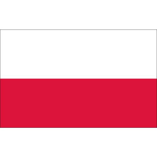 Malá státní vlajka, s očkem pro zavěšení, 16 x 11 cm, Polsko