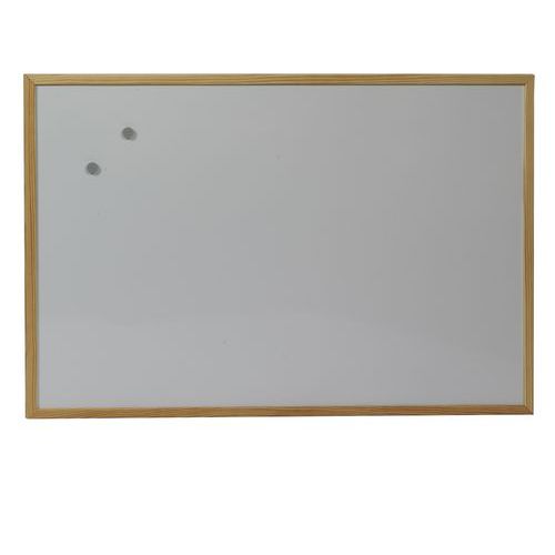 Bílá magnetická tabule Acacia, 600 x 900 mm