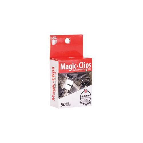 Kancelářské sponky Magic clips, 50 ks, 6,4 mm