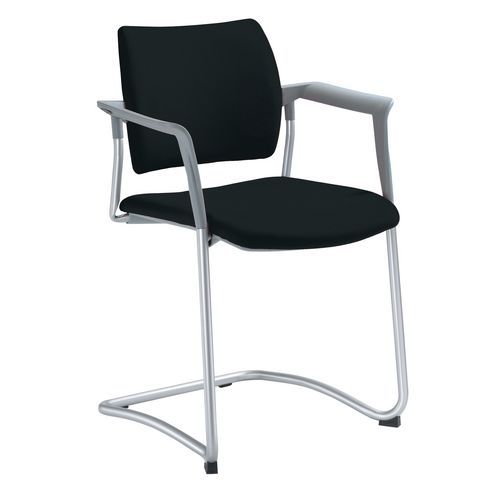 Konferenční židle Dream L s područkami, černá