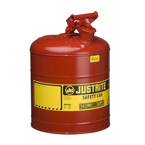 Bezpečnostní nádoba na hořlaviny Justrite, červená, 3,5 kg