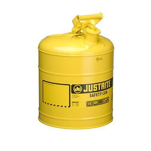 Bezpečnostní nádoba na hořlaviny Justrite, žlutá, 3,5 kg
