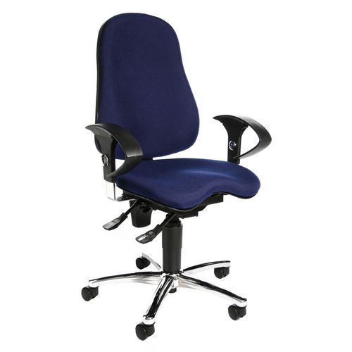Kancelářská židle Sitness 10, modrá