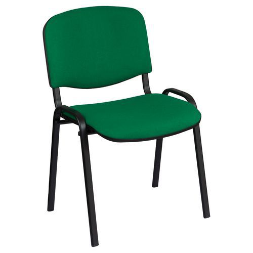 Konferenční židle Manutan Expert ISO Black, zelená