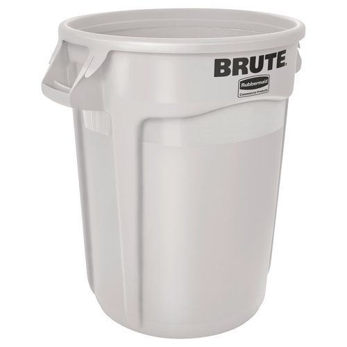 Plastový kulatý kontejner BRUTE, 121 l