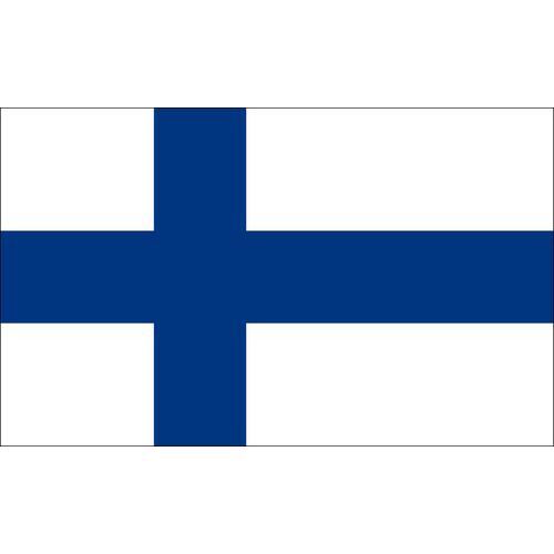 Státní vlajka, s karabinou, 150 x 100 cm, Finsko