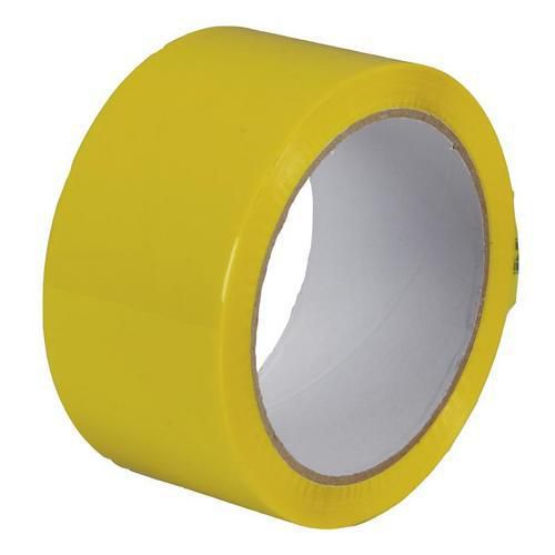 Lepicí páska, šířka 48 mm, žlutá