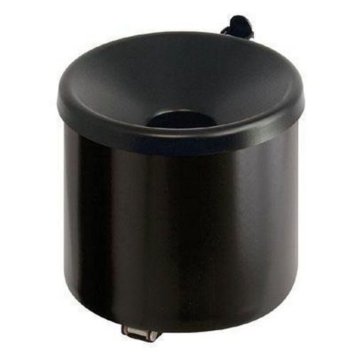 Nástěnný popelník, samozhášecí, černý