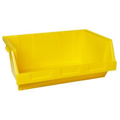 Plastový box PE 25 x 60 x 40 cm, žlutý