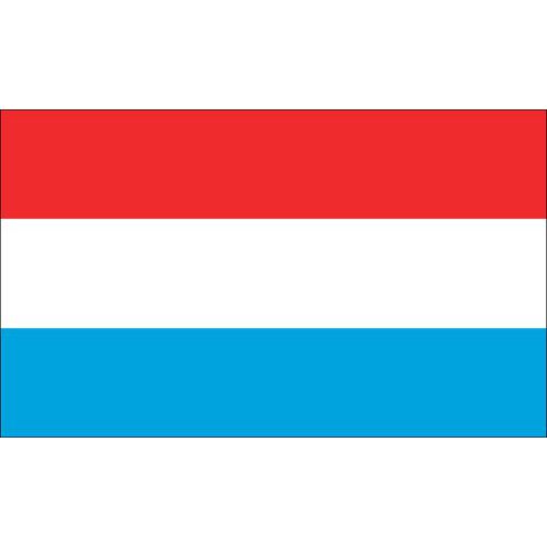 Státní vlajka, s karabinou, 90 x 60 cm, Lucembursko
