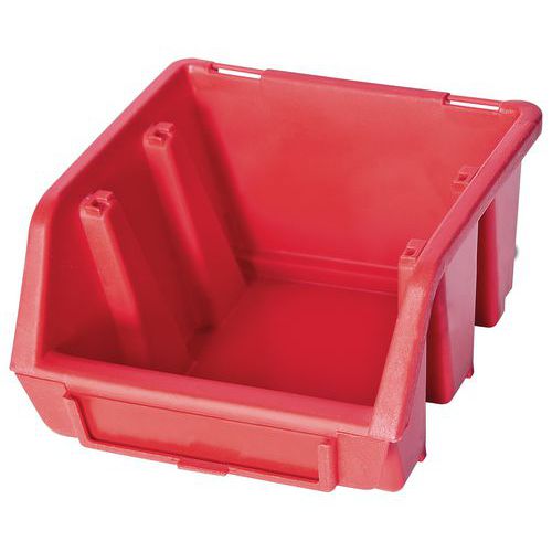 Plastový box Ergobox 1 7,5 x 11,2 x 11,6 cm, červený