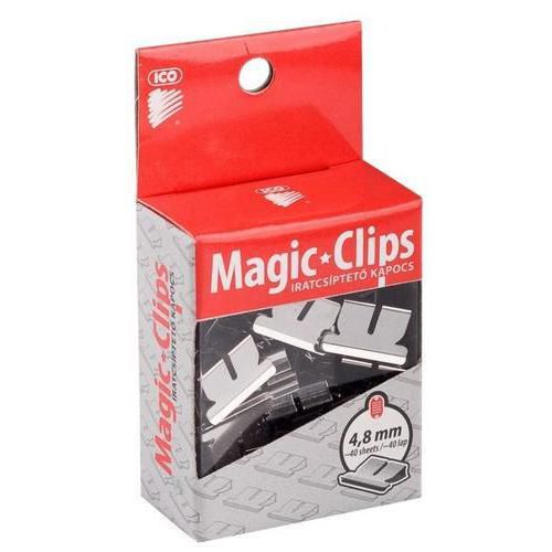 Kancelářské sponky Magic clips, 50 ks, 4,8 mm