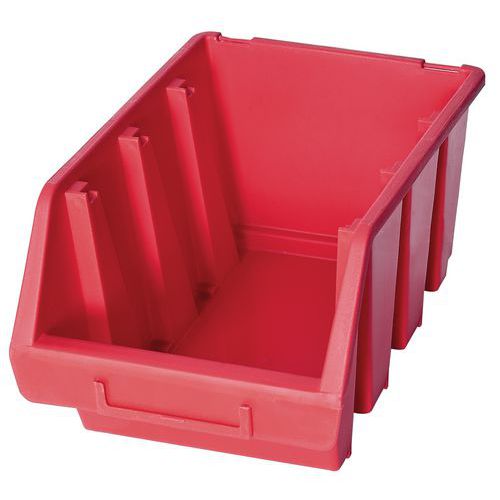 Plastový box Ergobox 3 12,6 x 24 x 17 cm, červený