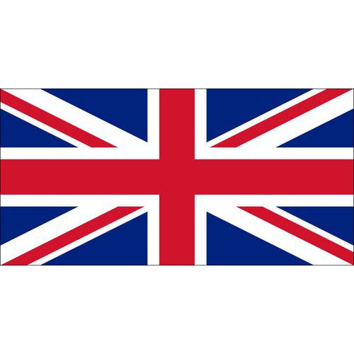 Státní vlajka, s karabinou, 150 x 100 cm, Velká Británie