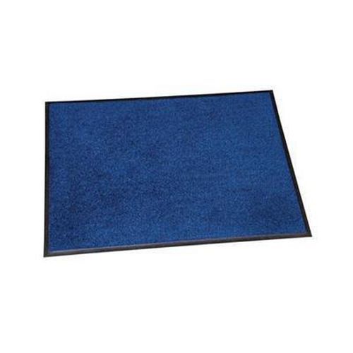 Vnější čisticí rohož s náběhovou hranou, 180 x 115 cm, tm. modrá