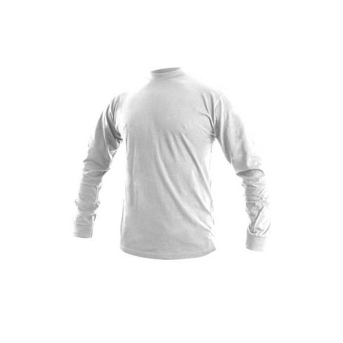 Pánské tričko s dlouhým rukávem CXS, bílé, vel. S