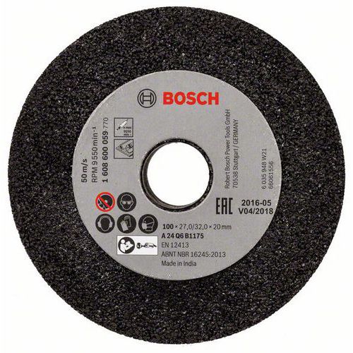 Bosch - Brusný kotouč pro rovinné brusky 100 mm, 20 mm, 24