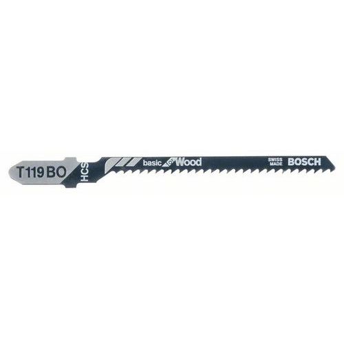 Bosch - Pilový plátek do kmitací pily T 119 BO Basic for Wood, 3ks x 10 BAL