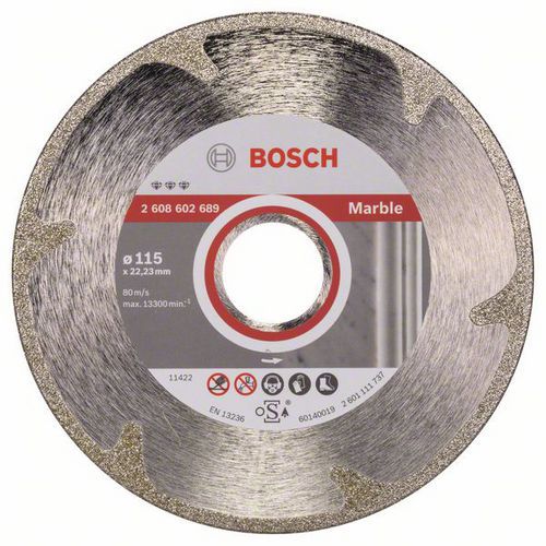 Bosch - Diamantový řezný kotouč Best for Marble 115 x 22,23 x 2,2 x 3 mm
