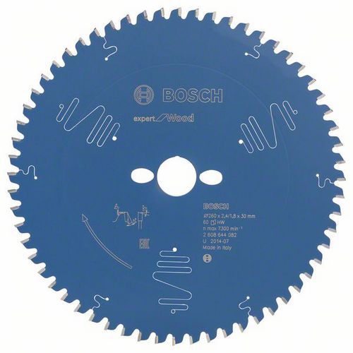 Bosch - Pilový kotouč Expert for Wood 260 x 30 x 2,4 mm, 60