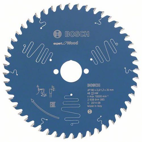 Bosch - Pilový kotouč Expert for Wood 190 x 30 x 2,0 mm, 48