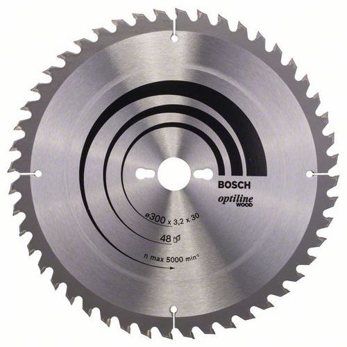 Bosch - Pilový kotouč Optiline Wood 300 x 30 x 3,2 mm, 48