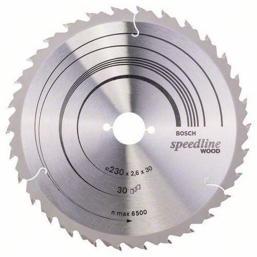 Bosch - Pilový kotouč Speedline Wood 230 x 30 x 2,6 mm, 30