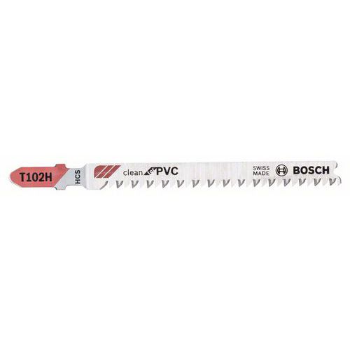 Bosch - Pilový plátek pro kmitací pily T 102 H Clean for PVC, 3ks x 10 BAL