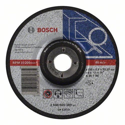 Bosch - Hrubovací kotouč profilovaný Expert for Metal A 30 T BF, 150 mm, 6,0 mm, 10 BAL