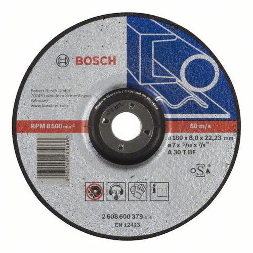 Bosch - Hrubovací kotouč profilovaný Expert for Metal A 30 T BF, 180 mm, 8,0 mm, 10 BAL