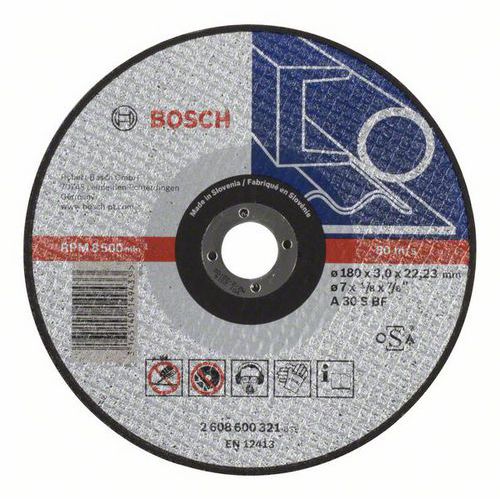 Bosch - Řezný kotouč rovný Expert for Metal A 30 S BF, 180 mm, 3,0 mm, 25 BAL