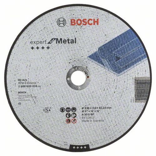 Bosch - Řezný kotouč rovný Expert for Metal A 30 S BF, 230 mm, 3,0 mm, 25 BAL