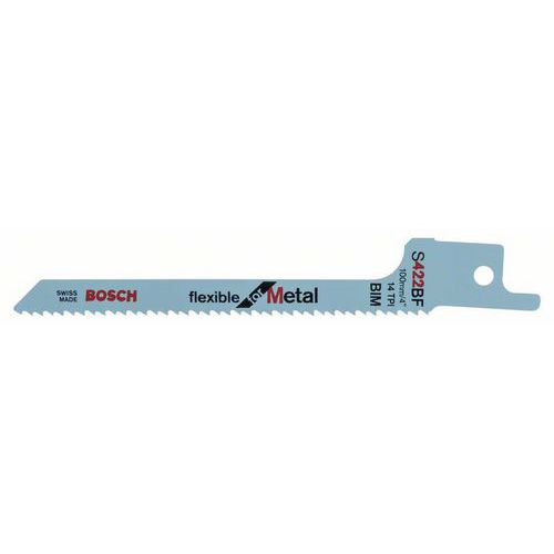 Bosch - Pilový plátek do pily ocasky S 422 BF Flexible for Metal, 5ks x 5 BAL