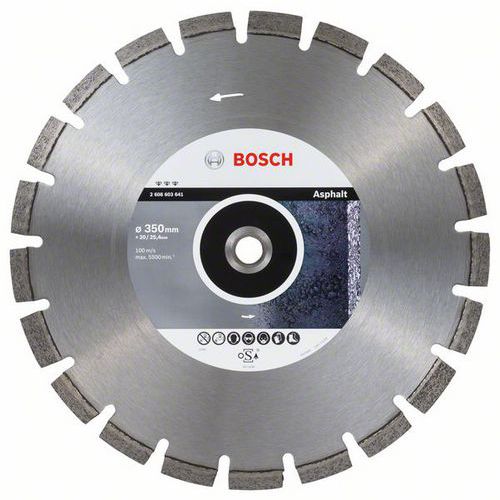 Bosch - Diamantový řezný kotouč Best for Asphalt 350 x 20/25,40 x 3,2 x 12 mm