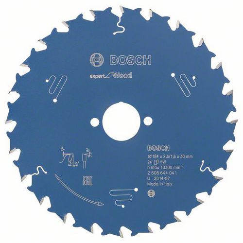 Bosch - Pilový kotouč Expert for Wood 184 x 30 x 2,6 mm, 24