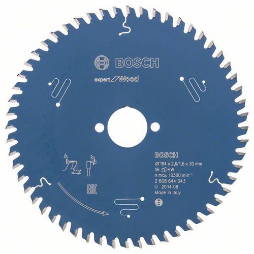 Bosch - Pilový kotouč Expert for Wood 184 x 30 x 2,6 mm, 56