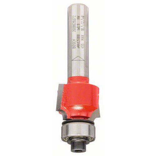 Bosch - Zaoblovací fréza 8 mm, D 18,7 mm, R1 3 mm, L 12,7 mm, G 55 mm