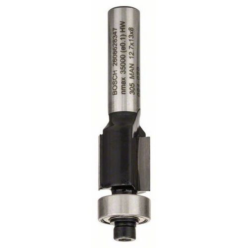 Bosch - Zarovnávací fréza 8 mm, D1 12,7 mm, L 13 mm, G 56 mm