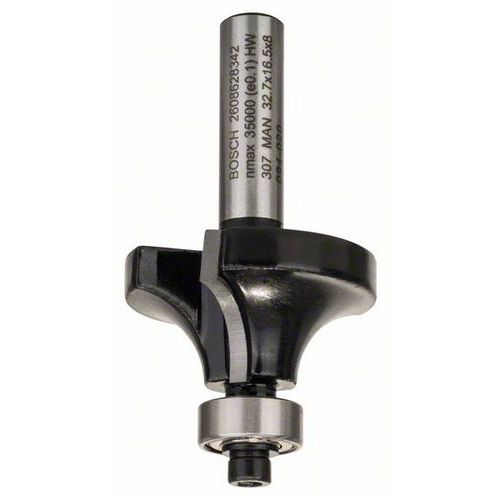 Bosch - Zaoblovací fréza 8 mm, R1 10 mm, L 16,5 mm, G 57 mm